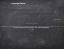 Tablet Screenshot of cursosdecatala.com